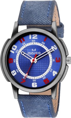 MARCO matte mr-lr4410-blue-denim blue Watch  - For Men   Watches  (Marco)