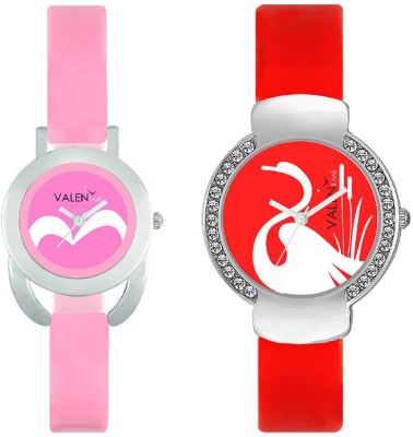 VALENTIME VT18-25 Colorful Beautiful Womens Combo Wrist Watch  - For Girls   Watches  (Valentime)