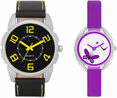 

Volga VL25VT02 Exclusive Leather & Plastic Boys & Girls Combo Watch - For Men & Women