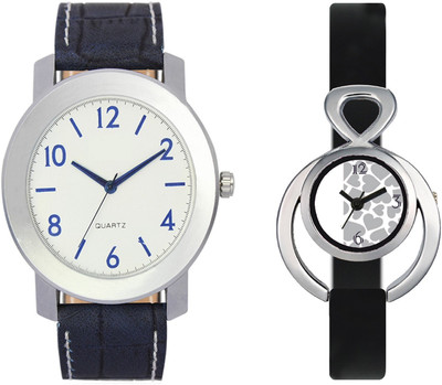

Volga VL11VT11 Exclusive Leather & Plastic Boys & Girls Combo Watch - For Men & Women