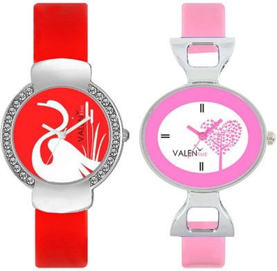 

VALENTIME VT25-30 Colorful Beautiful Womens Combo Wrist Watch - For Girls