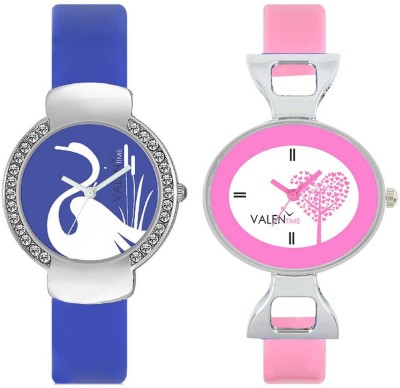 VALENTIME VT23-30 Colorful Beautiful Womens Combo Wrist Watch  - For Girls   Watches  (Valentime)