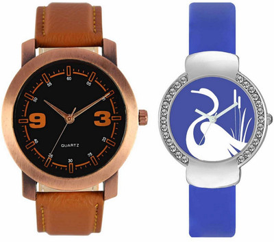 View ADK VL21VT23 New Fancy Designer Festive Exclusive Attractive Girls & Boys Combo Watch  - For Men & Women Wrist Watches Price Online(ADK)