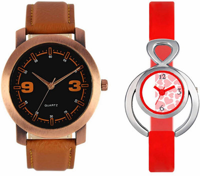 View ADK VL21VT14 New Fancy Designer Festive Exclusive Attractive Girls & Boys Combo Watch  - For Men & Women Wrist Watches Price Online(ADK)