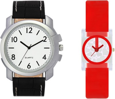 Volga VL12VT09 Exclusive Leather & Plastic Boys & Girls Combo Watch  - For Men & Women   Watches  (Volga)