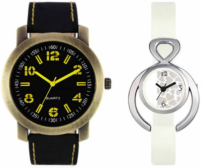 View ADK VL33VT15 New Fancy Designer Festive Exclusive Attractive Girls & Boys Combo Watch  - For Men & Women Wrist Watches Price Online(ADK)