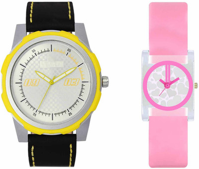 View Volga VL43VT08 Exclusive Leather & Plastic Boys & Girls Combo Watch  - For Men & Women Wrist Watches Price Online(Volga)