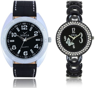 Shivam Retail VL31LR0201 New Latest Collection Metal & Leather Strap Boys & Girls Combo Watch  - For Men & Women   Watches  (Shivam Retail)