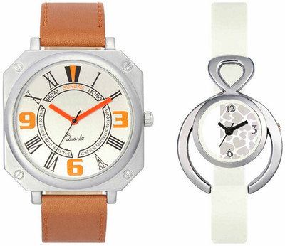 View ADK VL45VT15 New Fancy Designer Festive Exclusive Attractive Girls & Boys Combo Watch  - For Men & Women Wrist Watches Price Online(ADK)