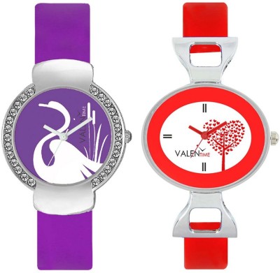 VALENTIME VT22-31 Colorful Beautiful Womens Combo Wrist Watch  - For Girls   Watches  (Valentime)