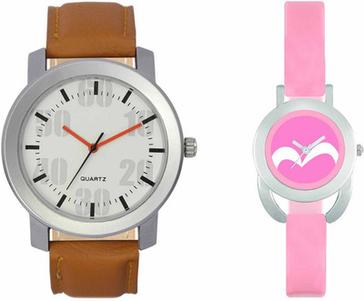 

Volga VL27VT18 Exclusive Leather & Plastic Boys & Girls Combo Watch - For Men & Women