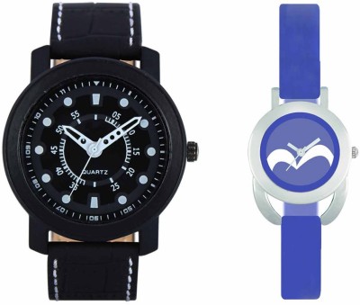 Volga VL15VT17 Exclusive Leather & Plastic Boys & Girls Combo Watch  - For Men & Women   Watches  (Volga)