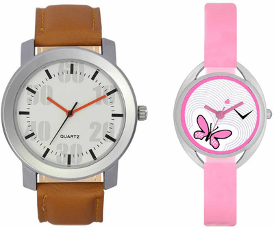 

Volga VL27VT03 Exclusive Leather & Plastic Boys & Girls Combo Watch - For Men & Women