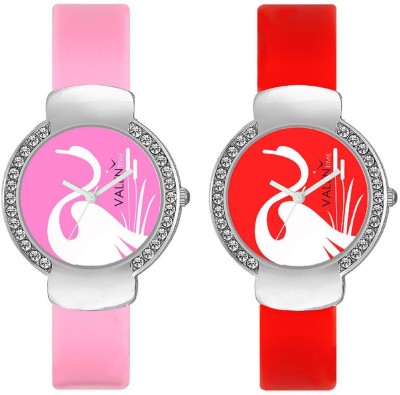 VALENTIME VT24-25 Colorful Beautiful Womens Combo Wrist Watch  - For Girls   Watches  (Valentime)
