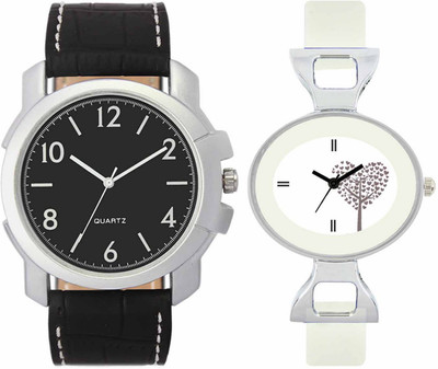 

Volga VL35VT32 Exclusive Leather & Plastic Boys & Girls Combo Watch - For Men & Women