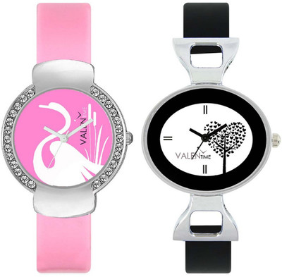 

VALENTIME VT24-27 Colorful Beautiful Womens Combo Wrist Watch - For Girls