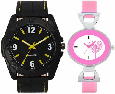 

Volga VL17VT30 Exclusive Leather & Plastic Boys & Girls Combo Watch - For Men & Women