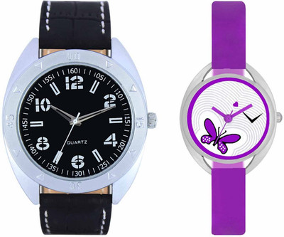 

Volga VL31VT02 Exclusive Leather & Plastic Boys & Girls Combo Watch - For Men & Women