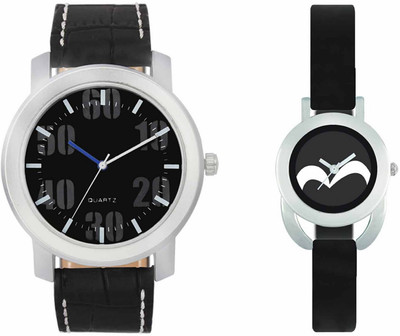 

Volga VL39VT16 Exclusive Leather & Plastic Boys & Girls Combo Watch - For Men & Women