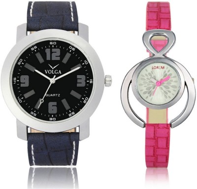 Shivam Retail VL30LR0205 New Latest Collection Leather Strap Boys & Girls Combo Watch  - For Men & Women   Watches  (Shivam Retail)