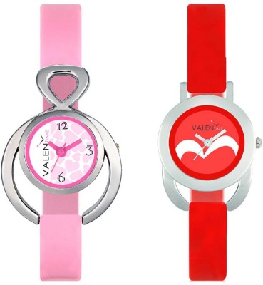 VALENTIME VT13-19 Colorful Beautiful Womens Combo Wrist Watch  - For Girls   Watches  (Valentime)