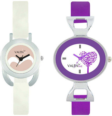 

VALENTIME VT20-28 Colorful Beautiful Womens Combo Wrist Watch - For Girls