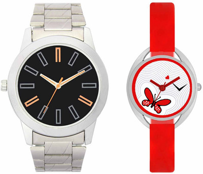 

Volga VL01VT04 Exclusive Leather & Plastic Boys & Girls Combo Watch - For Men & Women