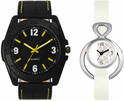 

Volga VL17VT15 Exclusive Leather & Plastic Boys & Girls Combo Watch - For Men & Women