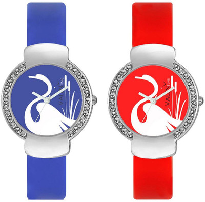 

VALENTIME VT23-25 Colorful Beautiful Womens Combo Wrist Watch - For Girls