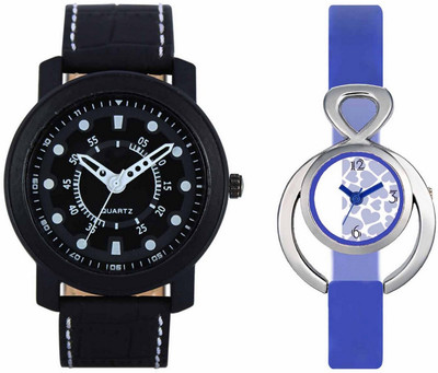 View ADK VL15VT12 New Fancy Designer Festive Exclusive Attractive Girls & Boys Combo Watch  - For Men & Women Wrist Watches Price Online(ADK)