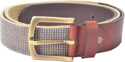 Hidelink Men Formal Brown Genuine Leather Belt at flipkart