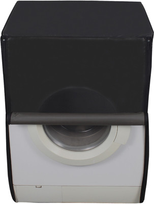 Glassiano Front Loading Washing Machine  Cover(Width: 61 cm, Grey)