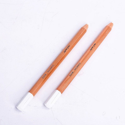 Skywalk 2 PC White Thick CHARCOAL PENCIL SET