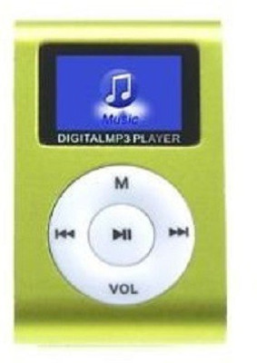 

Technomart Alloy Clip LCD Screen Black 32 GB MP3 Player With FM -Dark Green Digital MP3 Player 16 GB MP3 Player(Green, 2.5 Display)