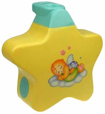 

Zest 4 Toyz Battery operated Musical Infant Angel's Star Projector for Babies Rattle(Multicolor)