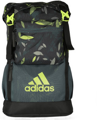 ADIDAS free size Backpack(Black, Green), Black/mingre/sesosl