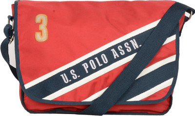 

U.S. Polo Assn USAB0044 Messenger Bag(Red, 5 inch)