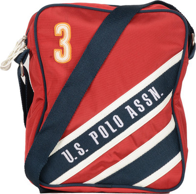 

U.S. Polo Assn USAB0045 Messenger Bag(Red, 5 inch)