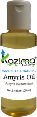 

KAZIMA Amyris Essential Oil (100ML) 100% Pure Natural & Undiluted For Skin care & Hair treatment(100 ml)