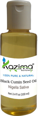 

KAZIMA Black Cumin Seed Essential Oil (100ML) 100% Pure Natural & Undiluted For Skin care & Hair treatment(100 ml)