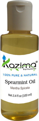 

KAZIMA Spearmint Essential Oil (100ML) 100% Pure Natural & Undiluted For Skin care & Hair treatment(100 ml)
