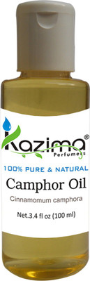 

KAZIMA Camphor Essential Oil (100ML) 100% Pure Natural & Undiluted For Skin care & Hair treatment(100 ml)