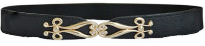 

BLINGG Women Casual Black Artificial Leather Belt