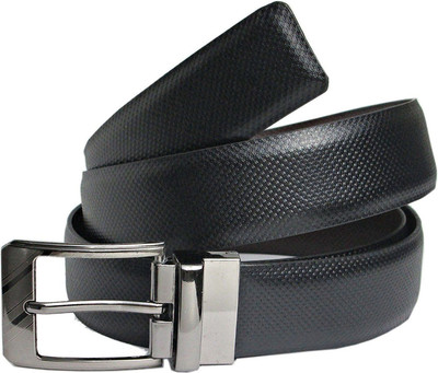 

Natali Traders Men Casual, Party, Formal, Evening Black Artificial Leather Reversible Belt