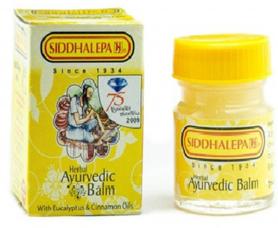 

Siddhalepa Ayurveda Herbal Balm Headache Cold Aches 50g Balm(50 g)