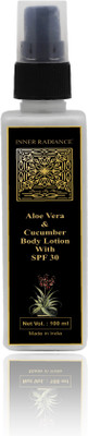 

Inner Radiance Aloe vera & cucumber body lotion Aloe vera & Cucumber body lotion with SPF 30(100)