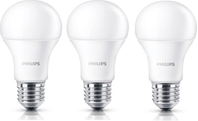 Philips 14 W Standard E27 LED Bulb(White, Pack of 3)