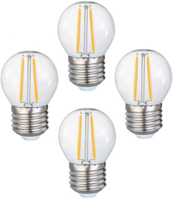 Origin 3 W Basic Round E27 LED Bulb(White, Pack of 4)