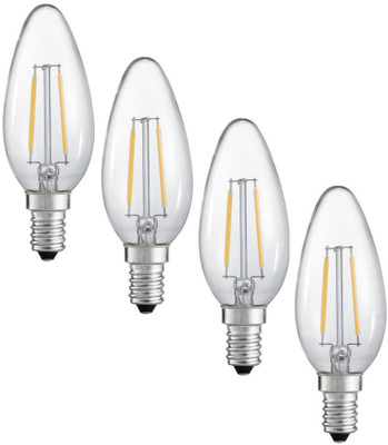 Origin 3 W Basic Candle E14 LED Bulb(White, Pack of 4)