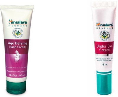 

Himalaya Age Defying Hand Cream, Under Eye Cream(Set of 2)